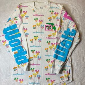 Disney ✨ 50th Anniversary Walt Disney World Rainbow Mickey Balloon Spirit Jersey